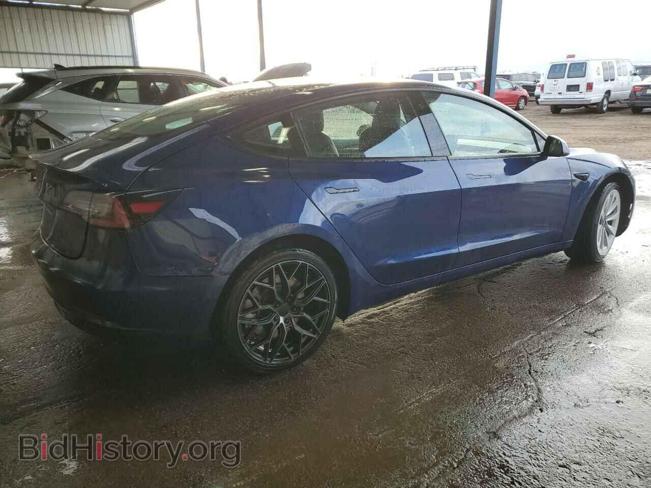 2022 TESLA MODEL 3 - VIN: 5YJ3E1EA4NF304558 - Фото 3