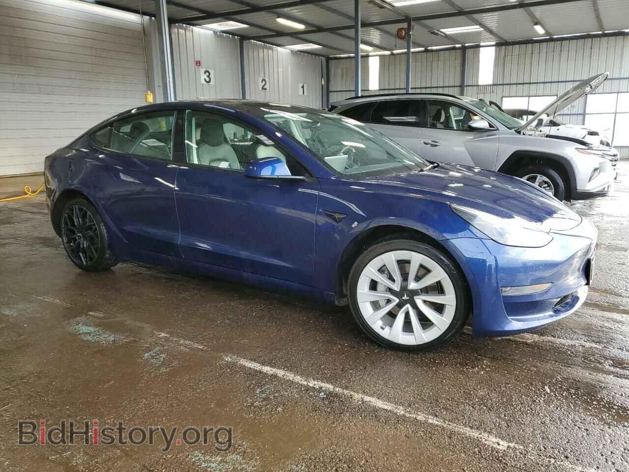 2022 TESLA MODEL 3 - VIN: 5YJ3E1EA4NF304558 - Фото 4