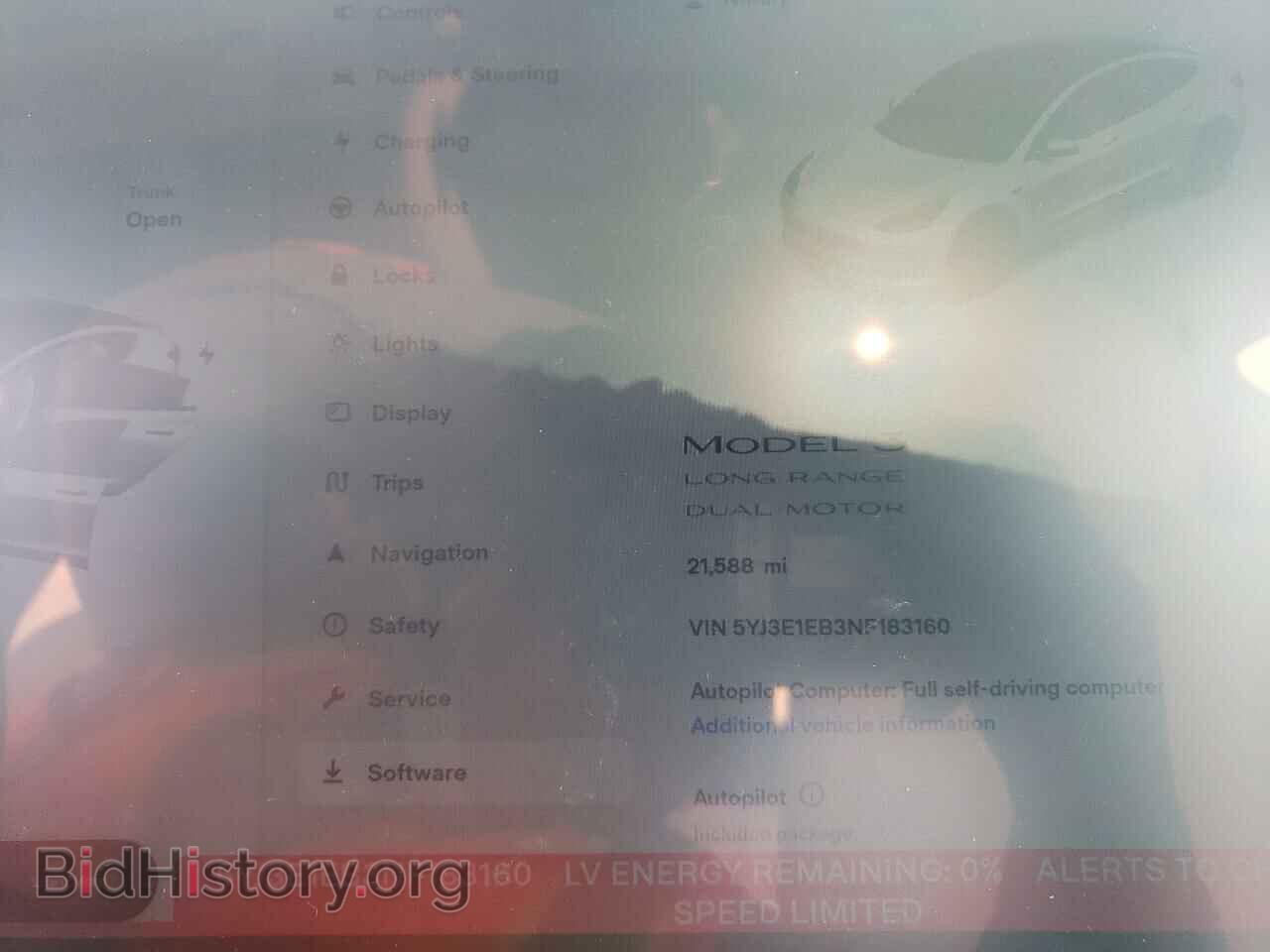 2022 TESLA MODEL 3 - VIN: 5YJ3E1EB3NF183160 - Фото 9