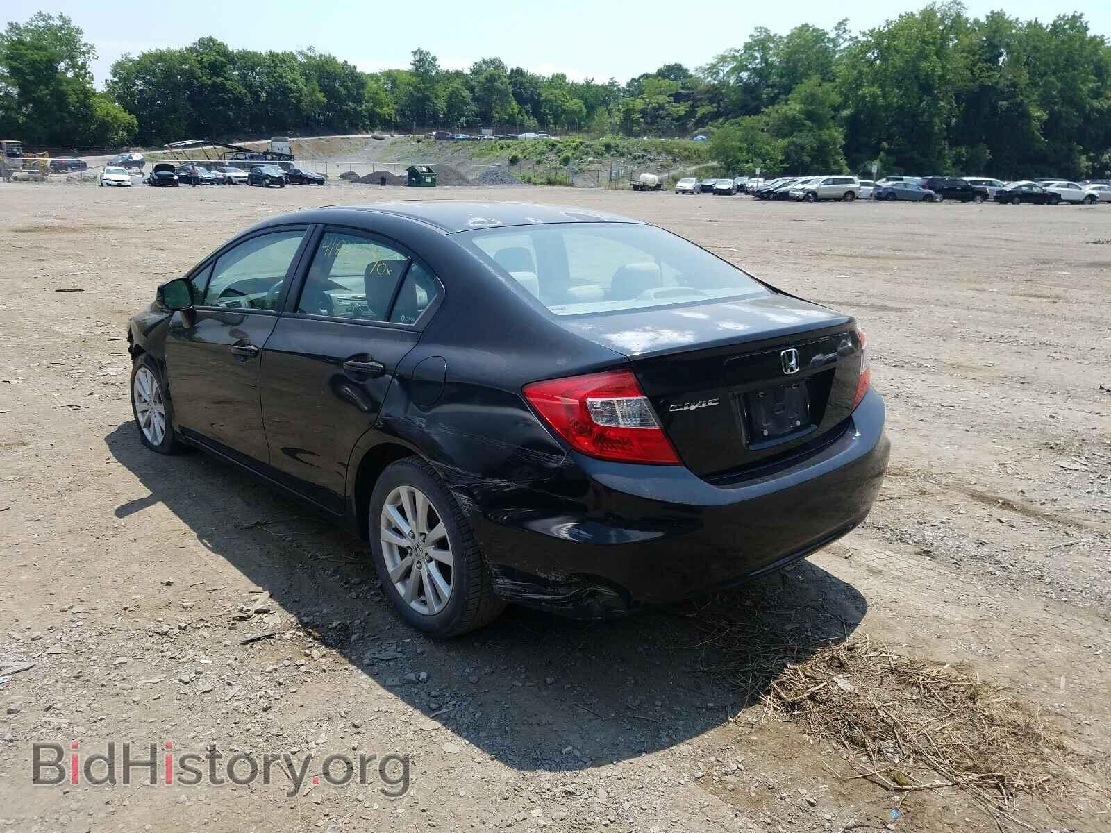 2012 HONDA CIVIC - VIN: 2HGFB2F82CH606978 - Фото 3