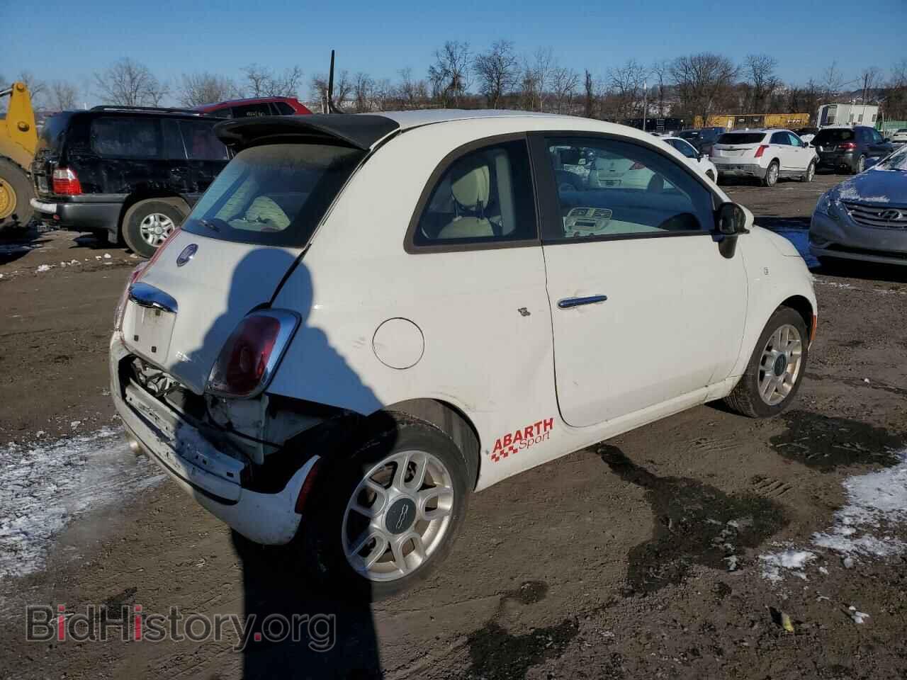 2012 FIAT 500 - VIN: 3C3CFFAR8CT280564 - Photo 3