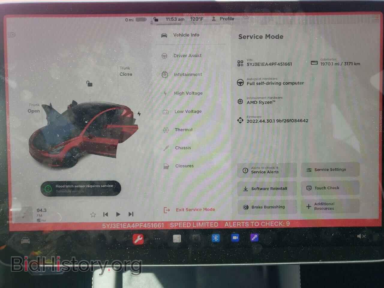 2023 TESLA MODEL 3 - VIN: 5YJ3E1EA4PF451661 - Фото 9
