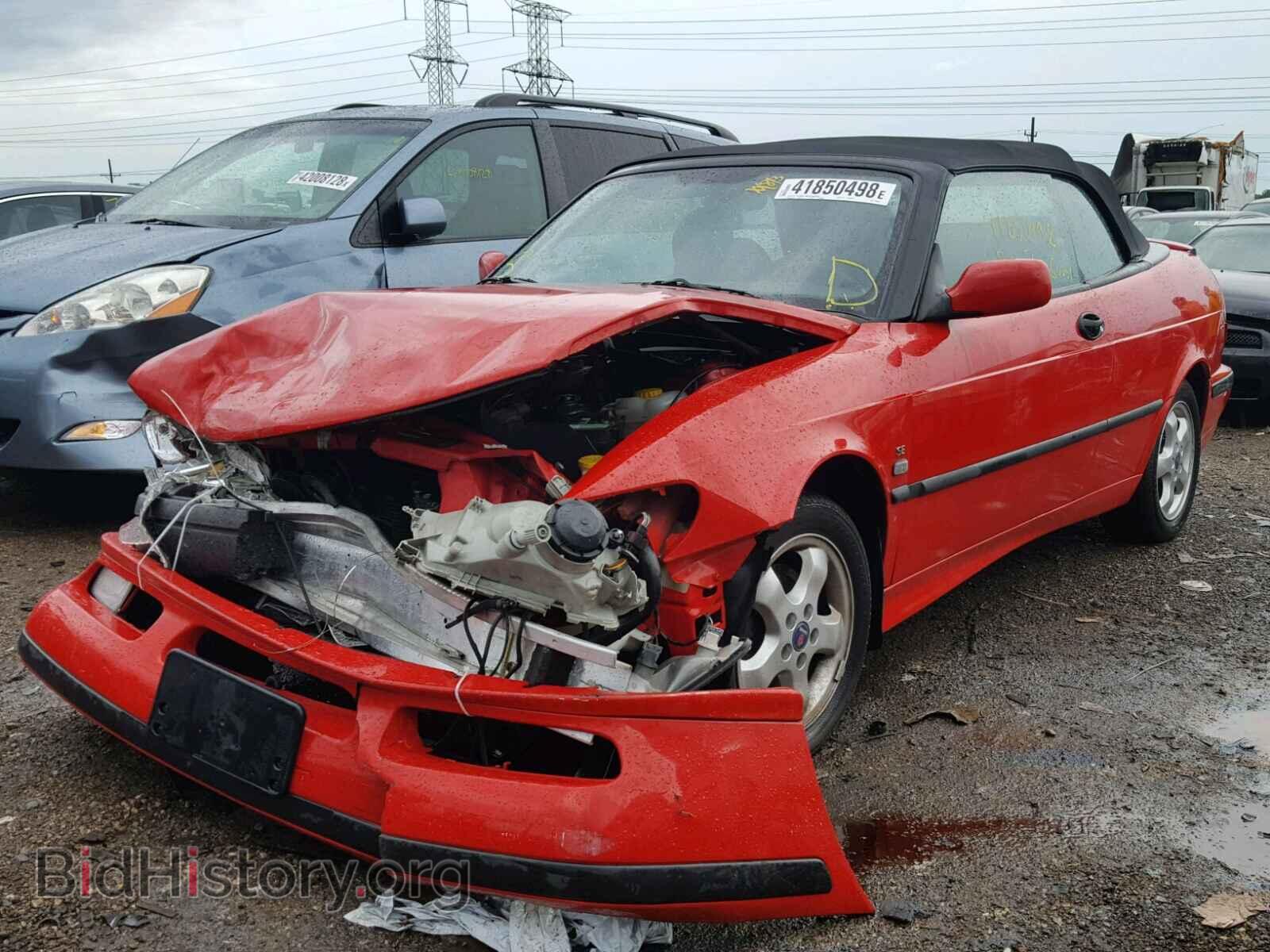 2001 SAAB 9 3 - VIN: YS3DF78K217015969 - Фото 2