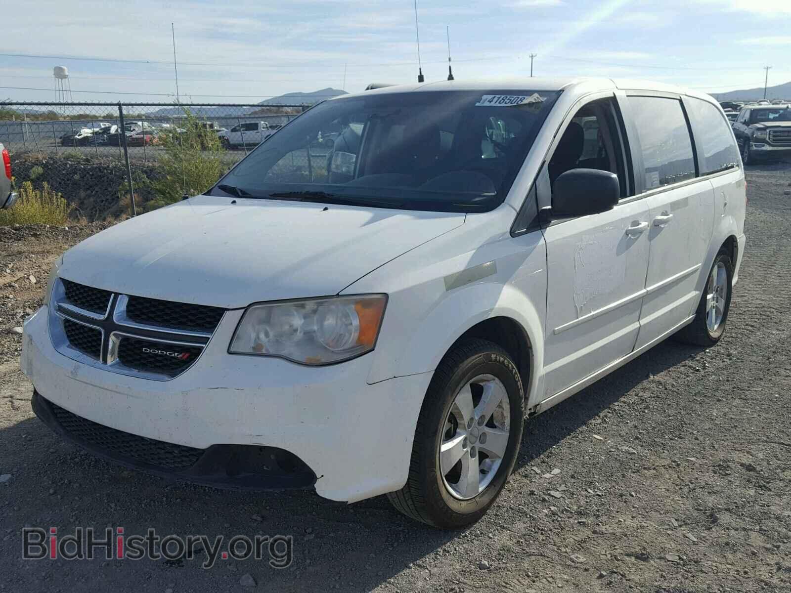 2013 DODGE CARAVAN - VIN: 2C4RDGBG0DR610099 - Фото 2