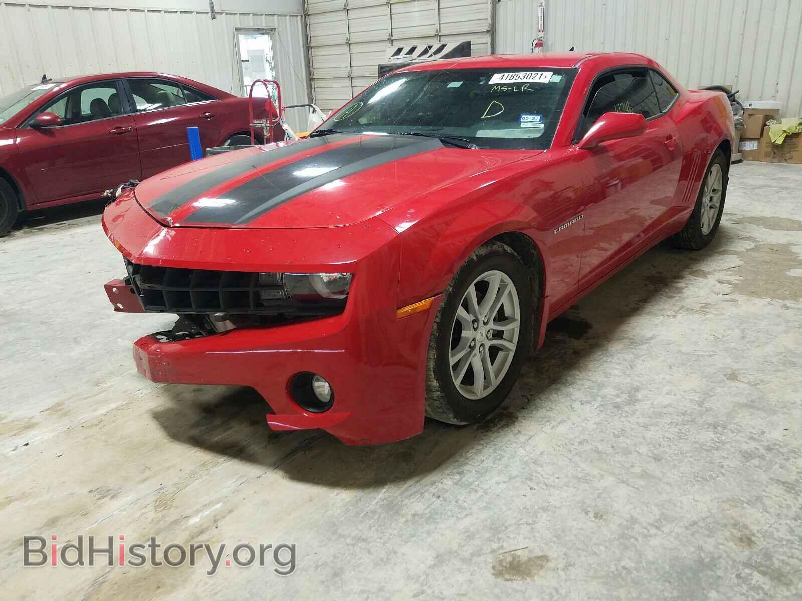 2013 CHEVROLET CAMARO - VIN: 2G1FB1E37D9225663 - Фото 2