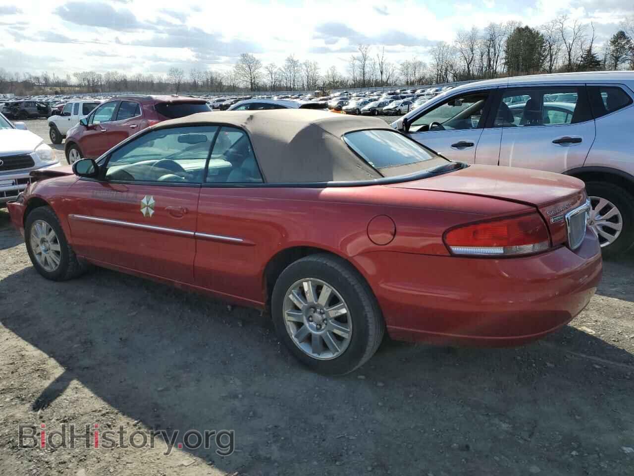 2006 CHRYSLER SEBRING - VIN: 1C3EL65R76N236376 - Фото 2