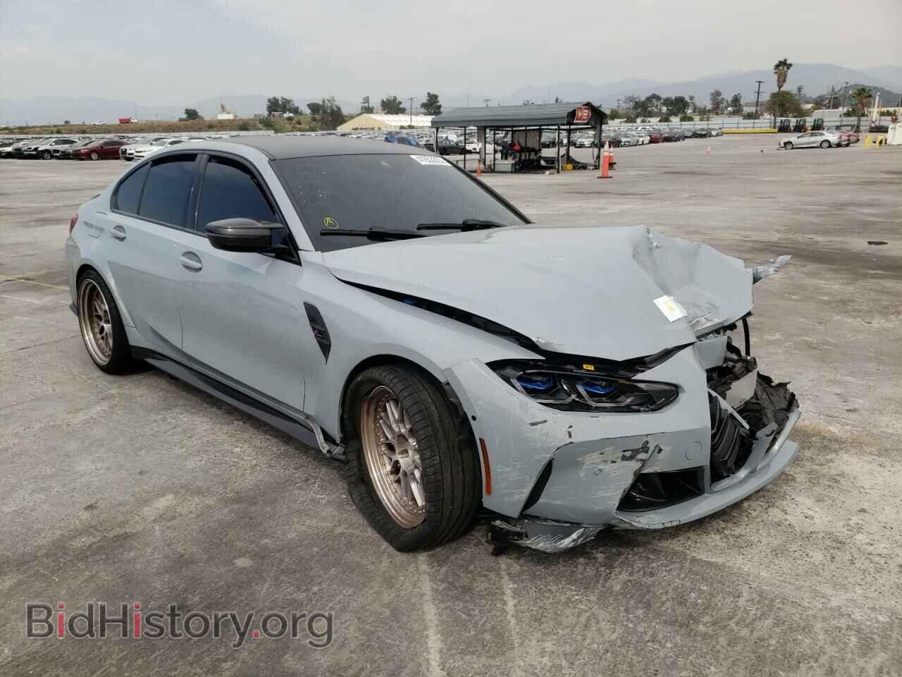 2021 BMW M3 - VIN: WBS33AY06MFL30834 - Фото 4