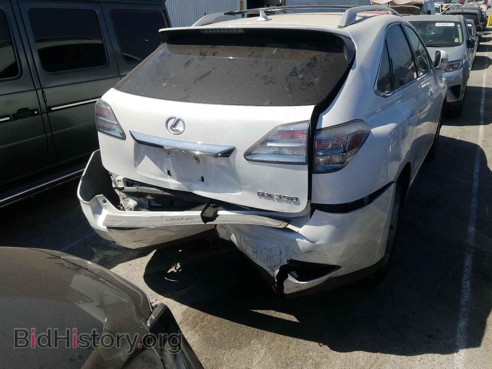 2012 LEXUS RX350 - VIN: 2T2BK1BAXCC127925 - Фото 9