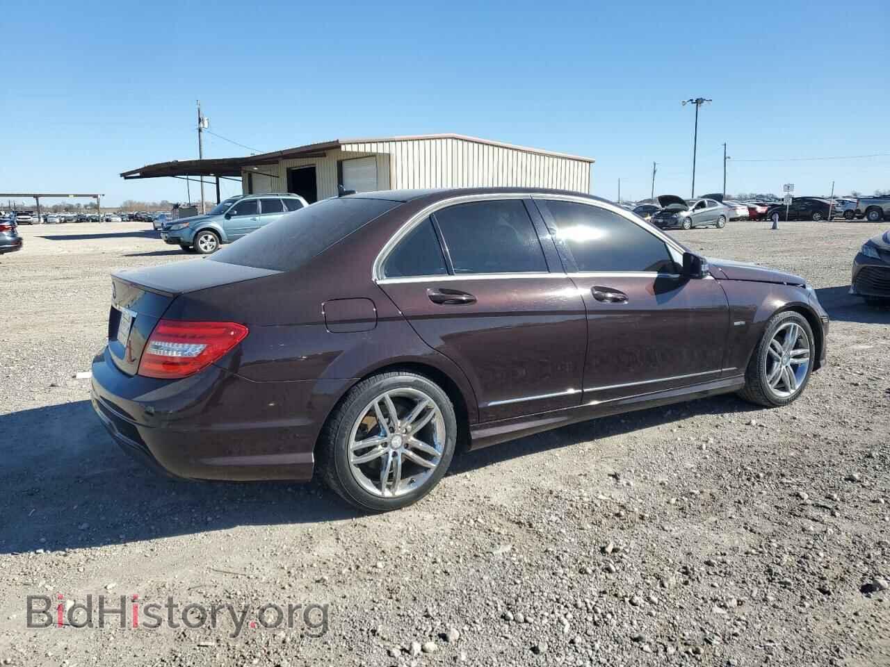 2012 MERCEDES-BENZ C-CLASS - VIN: WDDGF4HB6CR219335 - Фото 3