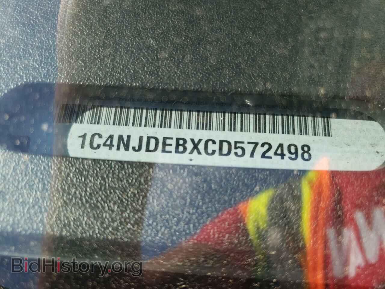 2012 JEEP COMPASS - VIN: 1C4NJDEBXCD572498 - Photo 10