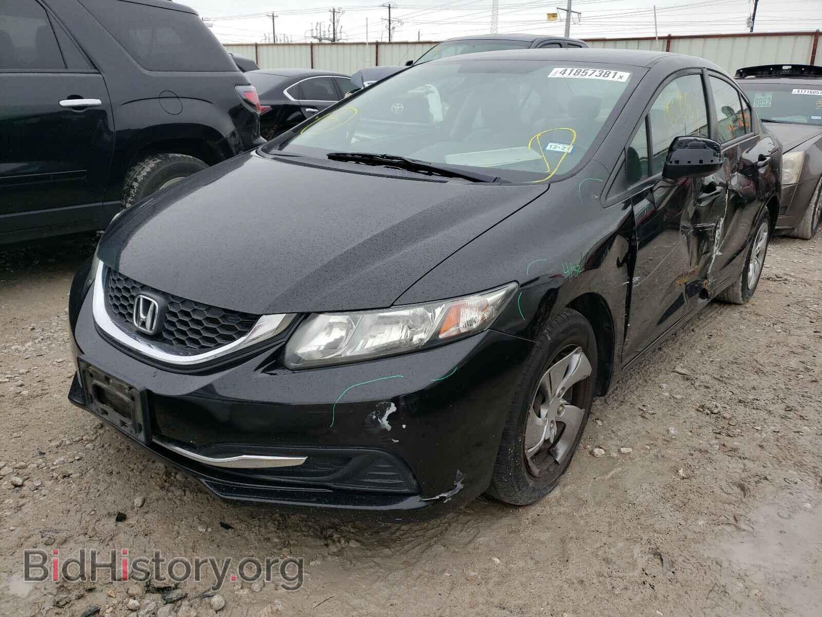 2013 HONDA CIVIC - VIN: 19XFB2F55DE229273 - Фото 2