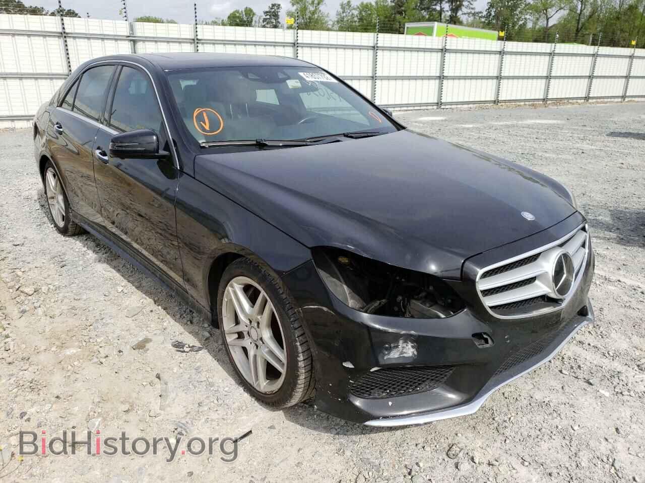 Photo WDDHF9BB0EA953920 - MERCEDES-BENZ E-CLASS 2014