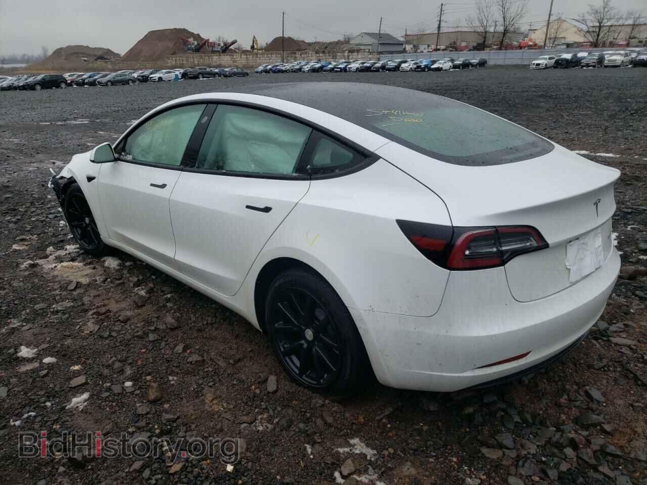 2022 TESLA MODEL 3 - VIN: 5YJ3E1EB0NF314643 - Фото 2