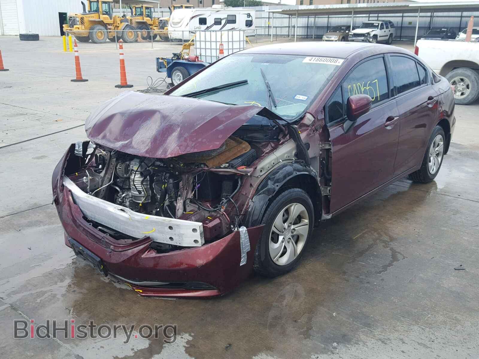 2015 HONDA CIVIC LX - VIN: 19XFB2F53FE067775 - Фото 2