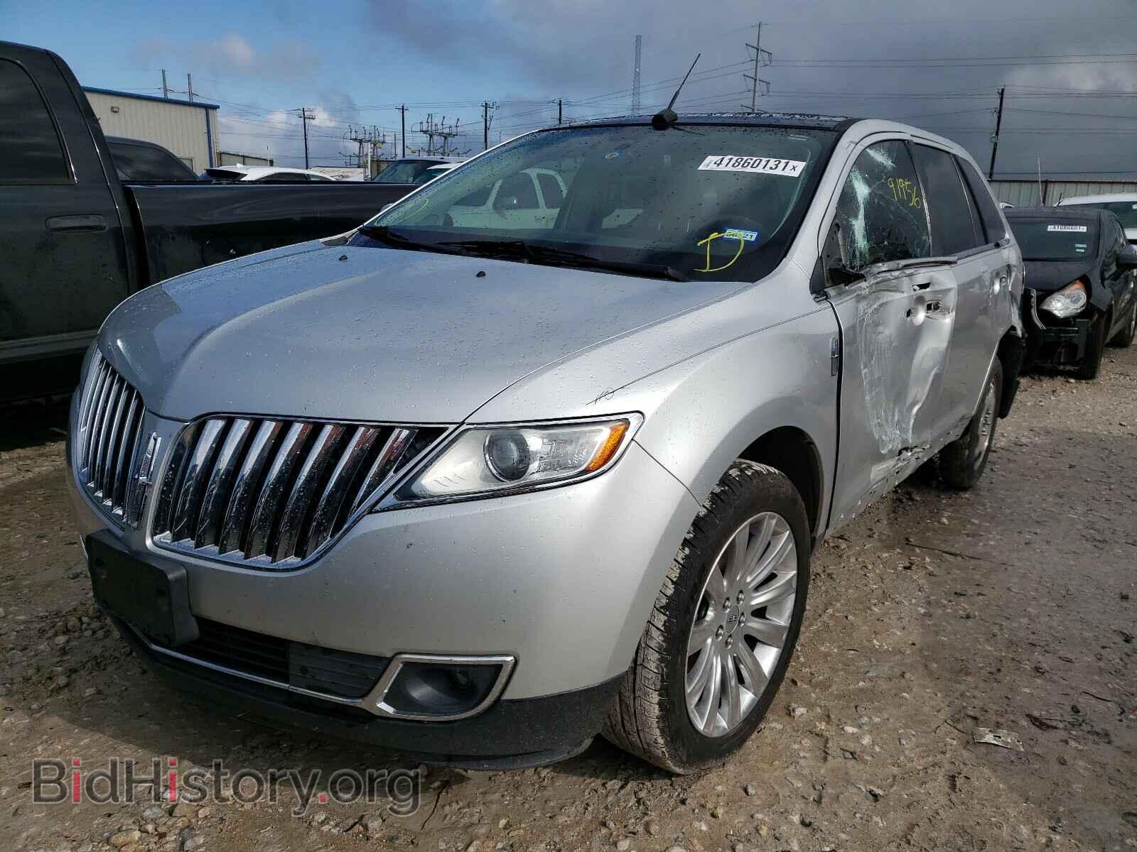 2013 LINCOLN MKX - VIN: 2LMDJ6JK7DBL45483 - Фото 2