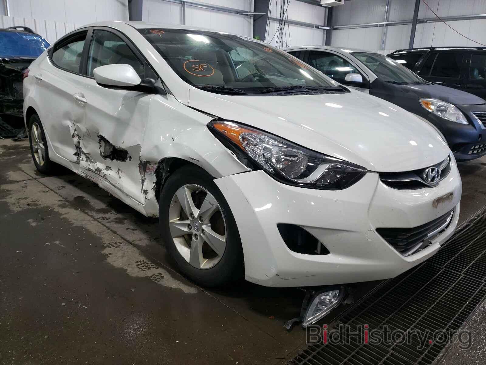 Photo 5NPDH4AE5CH071956 - HYUNDAI ELANTRA 2012