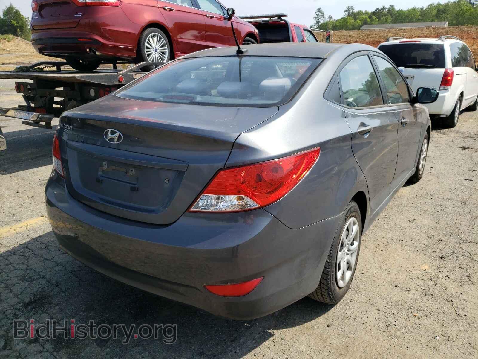 2013 HYUNDAI ACCENT - VIN: KMHCT4AE7DU361869 - Фото 4