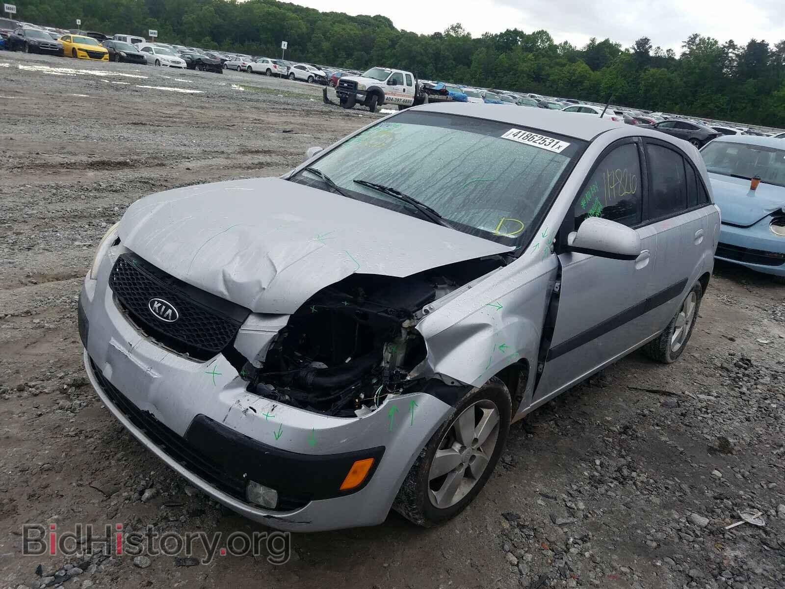 2009 KIA RIO - VIN: KNADE243796532887 - Фото 2