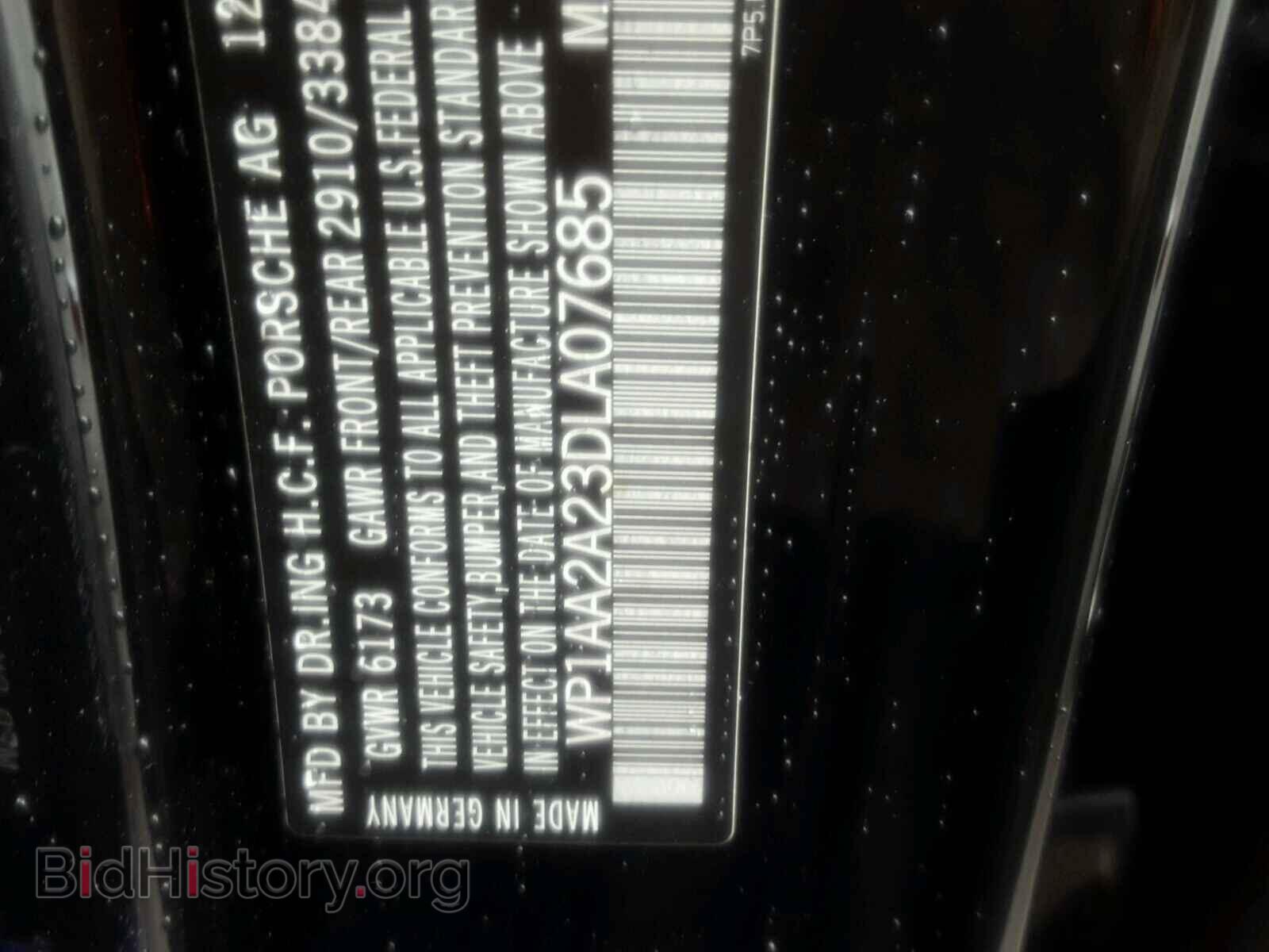 2013 PORSCHE CAYENNE - VIN: WP1AA2A23DLA07685 - Photo 10