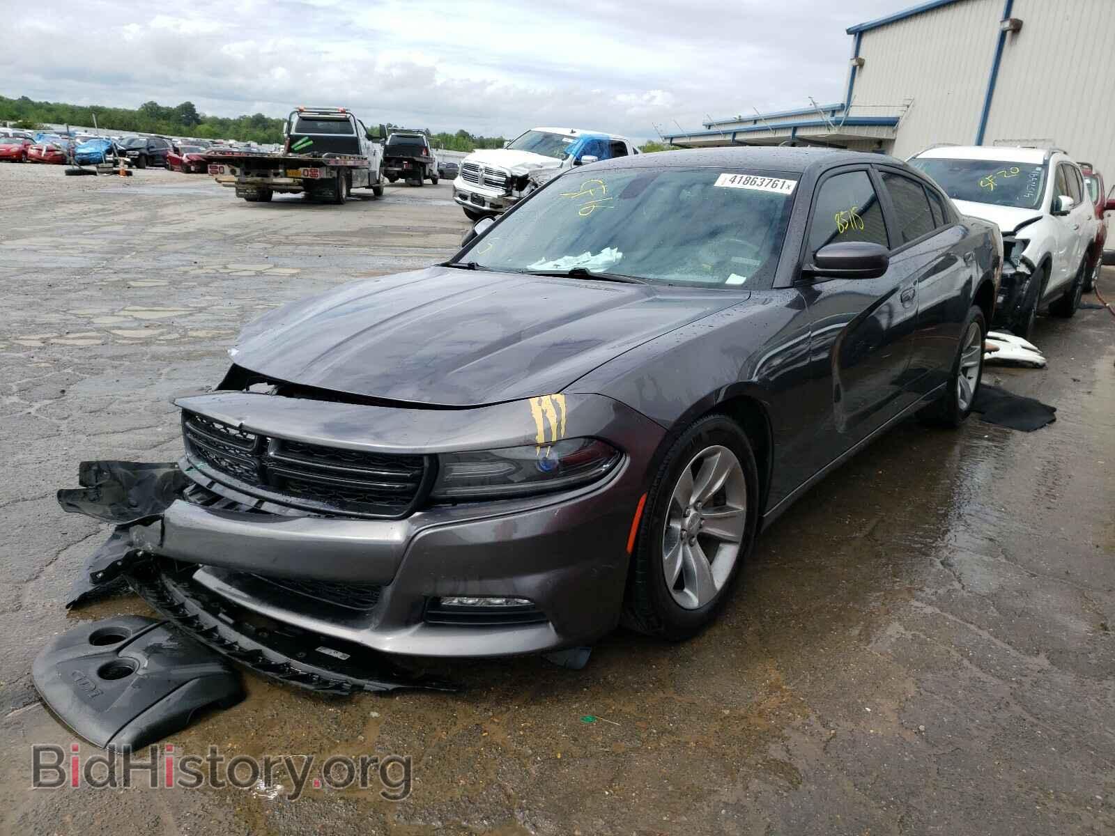 2016 DODGE CHARGER - VIN: 2C3CDXHG2GH346377 - Фото 2