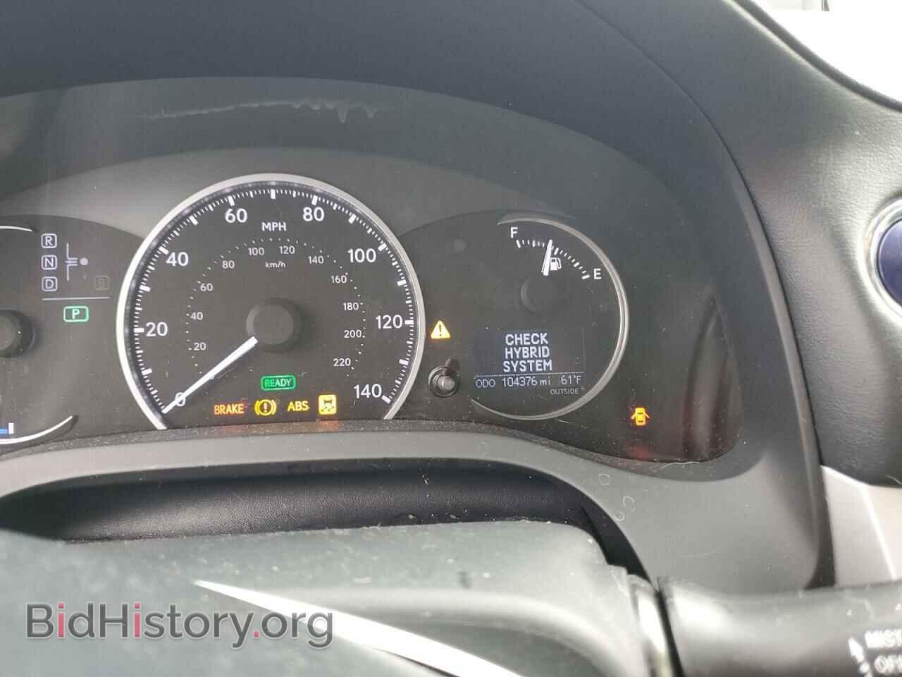 2013 LEXUS CT 200 - VIN: JTHKD5BH2D2129167 - Фото 9
