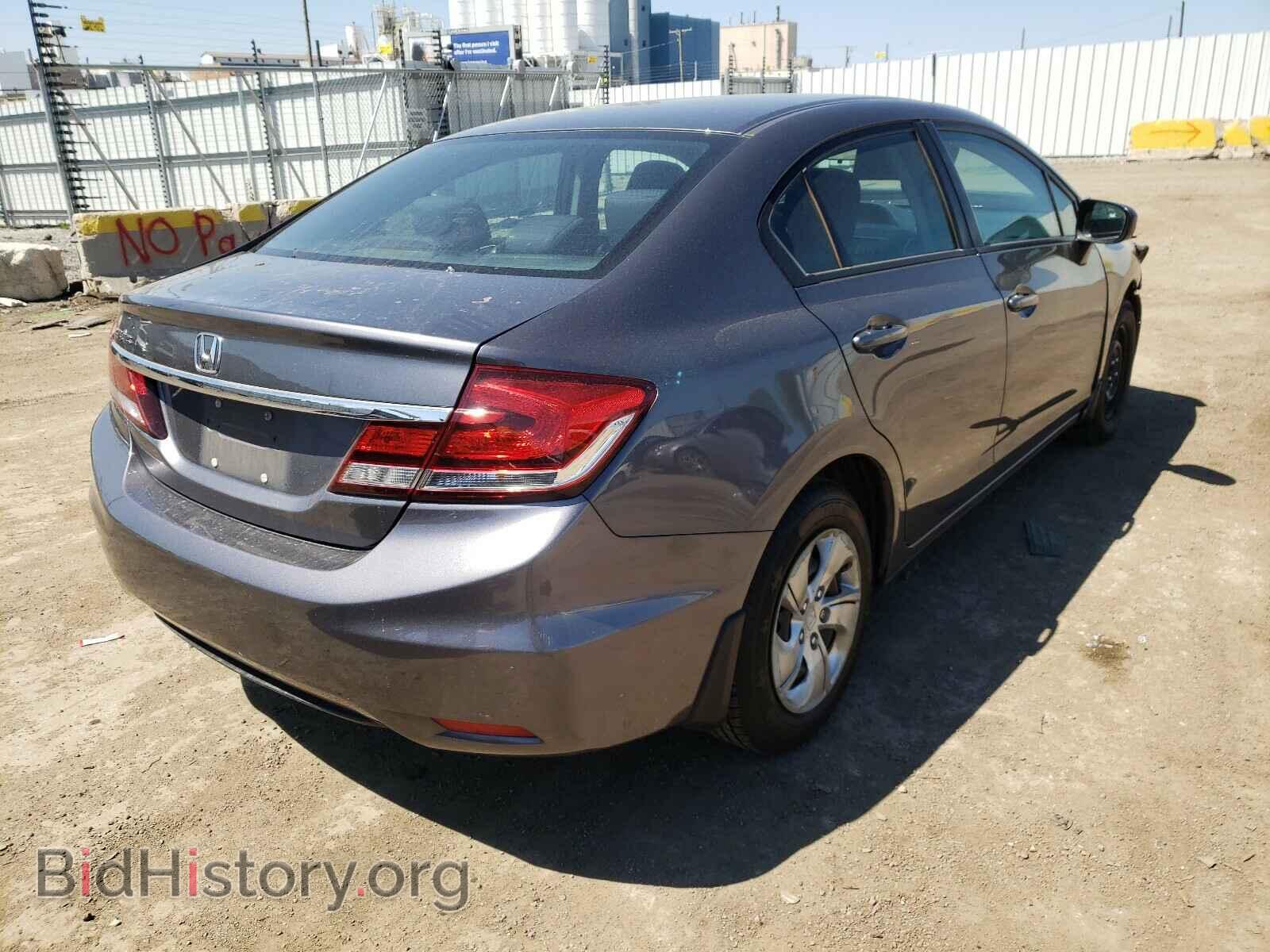 2014 HONDA CIVIC - VIN: 2HGFB2F5XEH553052 - Фото 4