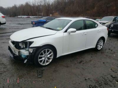 2012 Lexus IS IS 250, white — VIN JTHCF5C2XC5054286, Copart