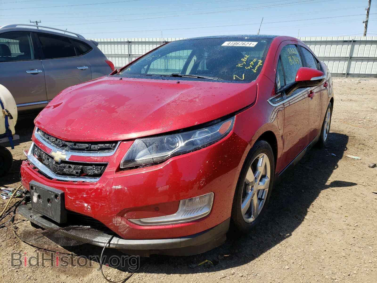 2012 CHEVROLET VOLT - VIN: 1G1RD6E43CU103879 - Фото 2