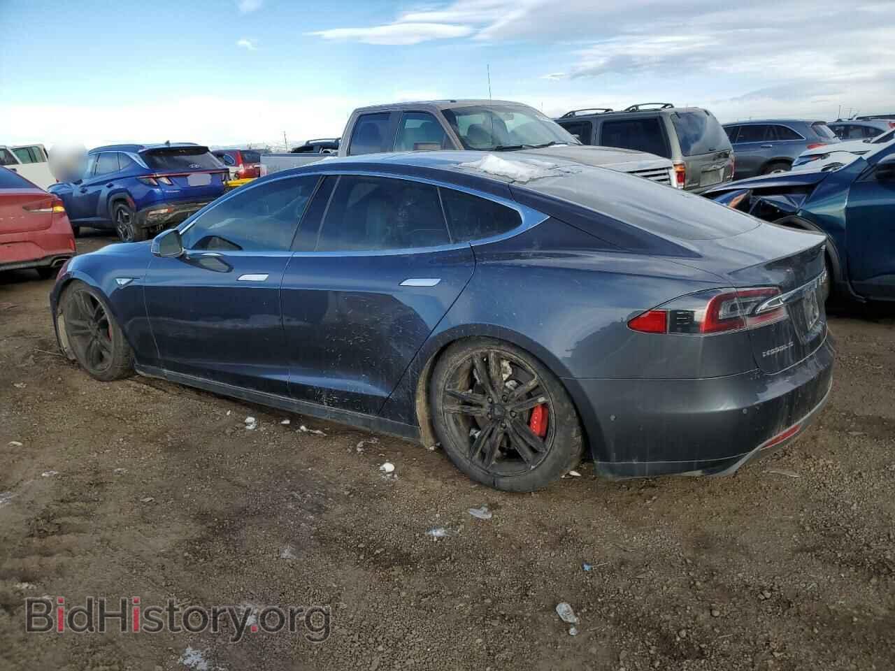 2015 TESLA MODEL S - VIN: 5YJSA1H21FFP77279 - Фото 2