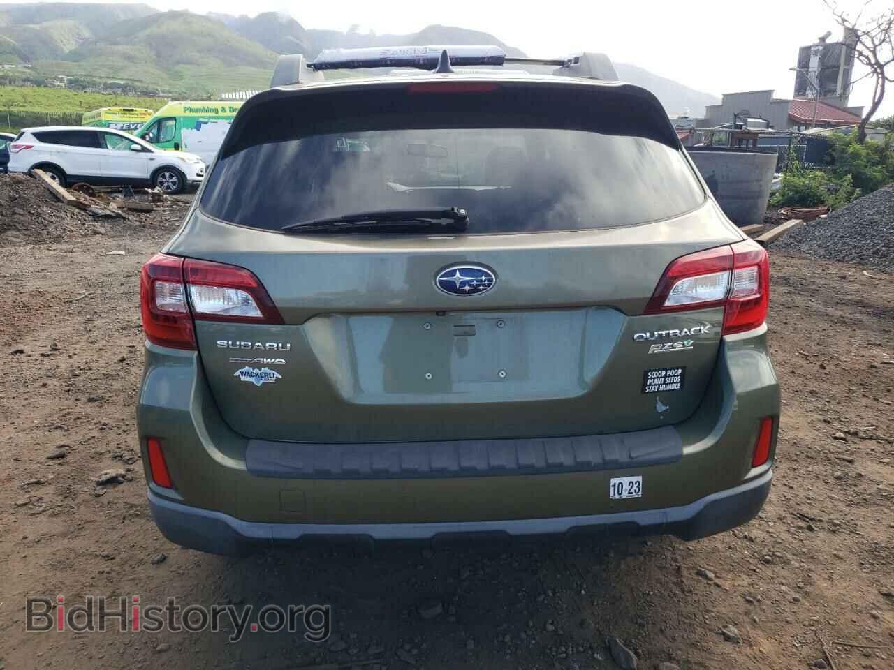 2016 SUBARU OUTBACK - VIN: 4S4BSACCXG3267939 - Фото 6