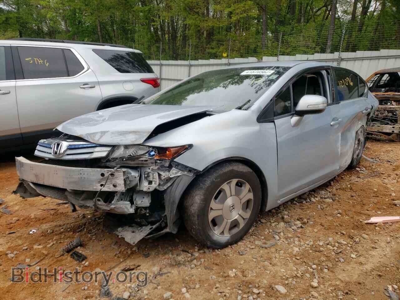 2012 HONDA CIVIC - VIN: JHMFB4F20CS009485 - Фото 2