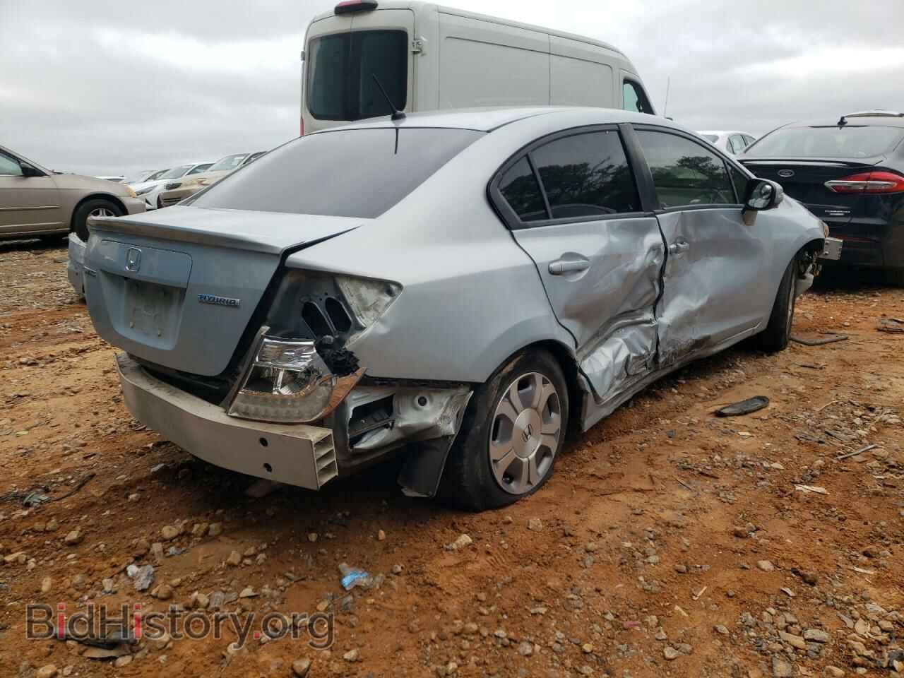 2012 HONDA CIVIC - VIN: JHMFB4F20CS009485 - Фото 4