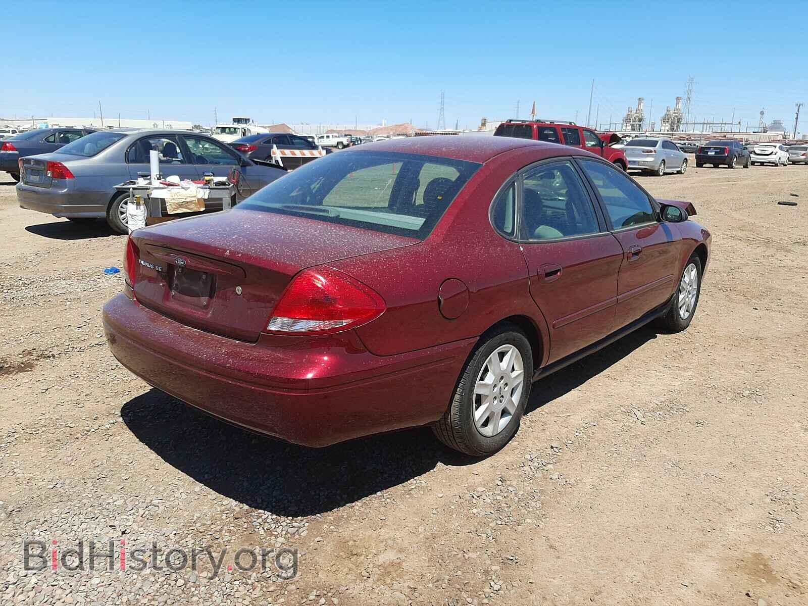 2007 FORD TAURUS - VIN: 1FAFP53U37A179517 - Фото 4