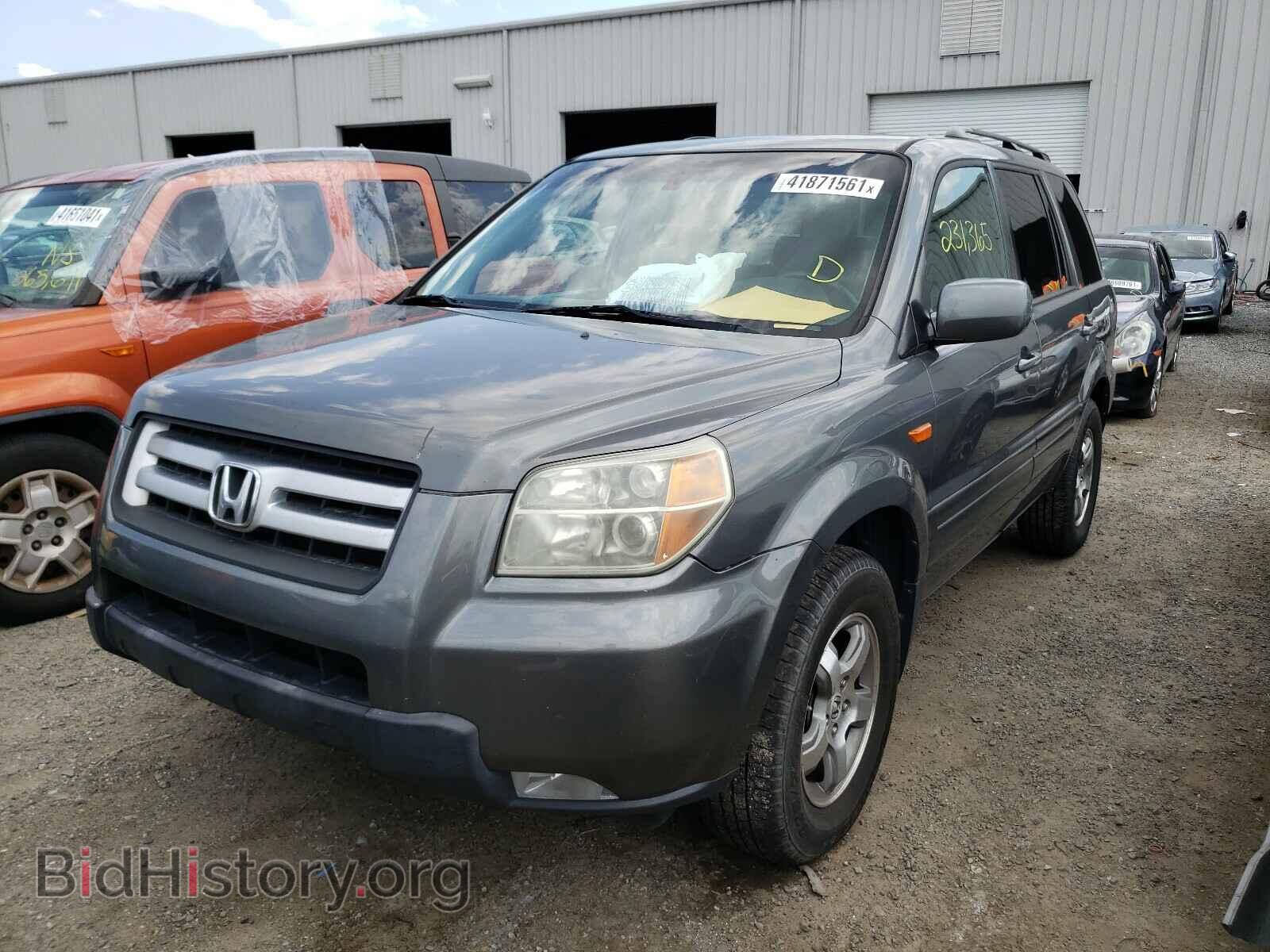 2007 HONDA PILOT - VIN: 2HKYF18537H500142 - Фото 2