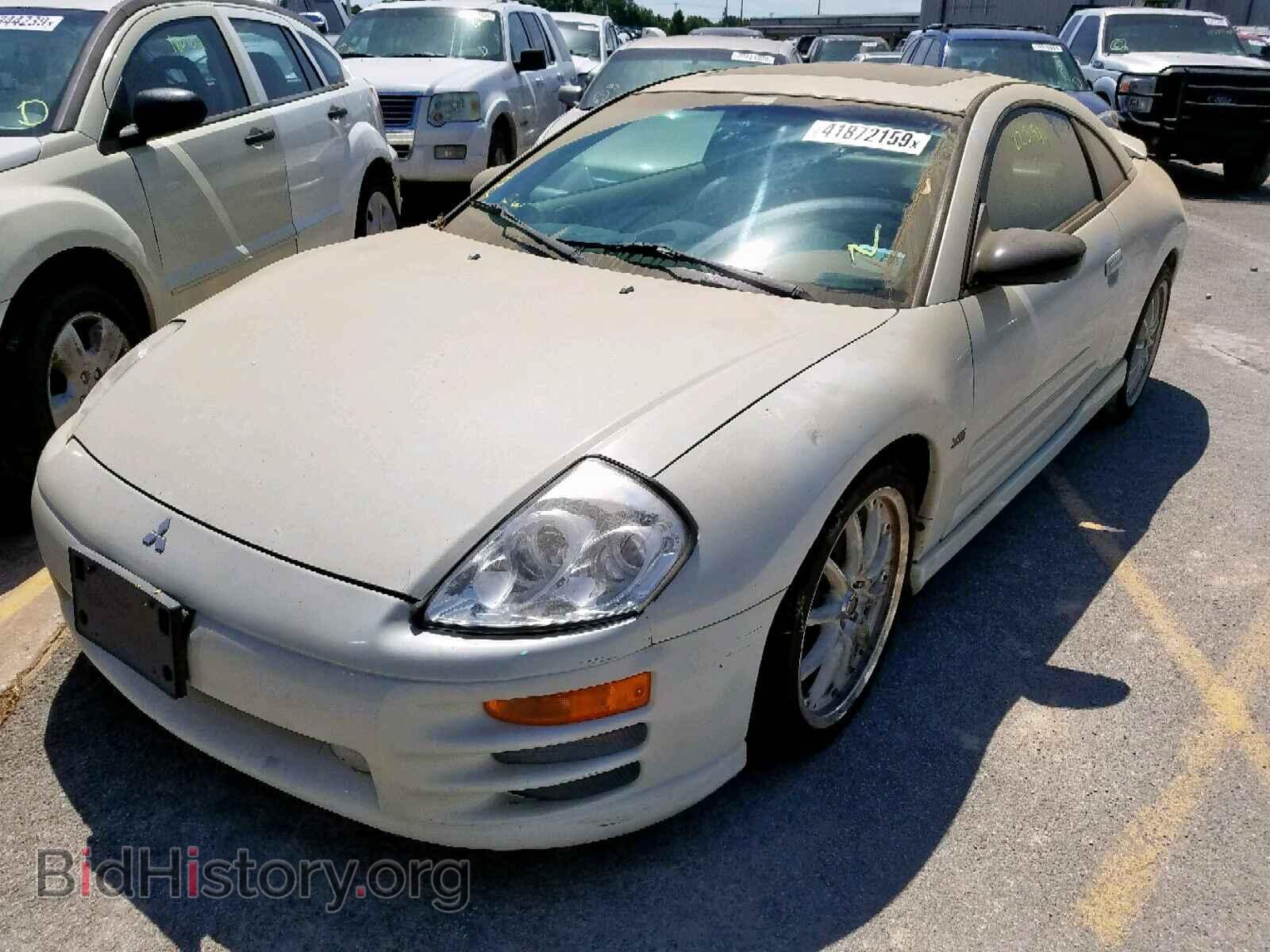 2001 MITSUBISHI ECLIPSE - VIN: 4A3AC84H91E223455 - Фото 2