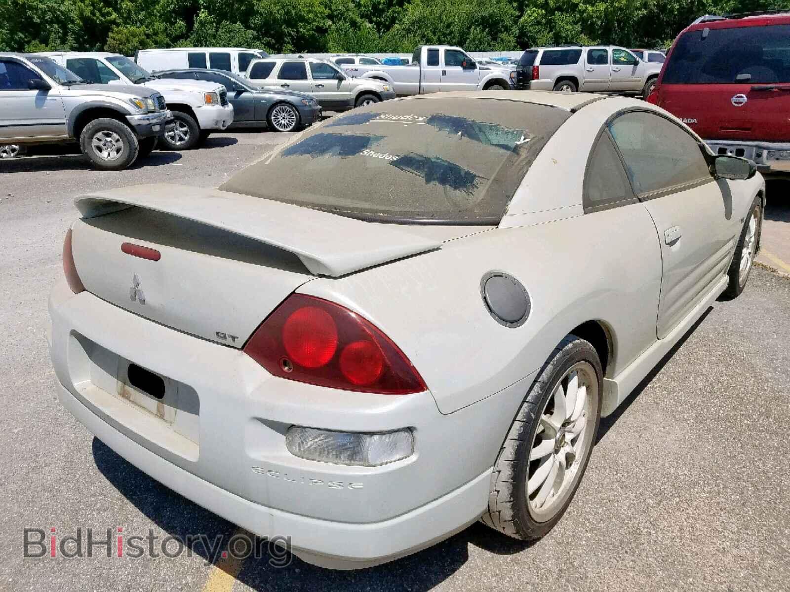 2001 MITSUBISHI ECLIPSE - VIN: 4A3AC84H91E223455 - Фото 4