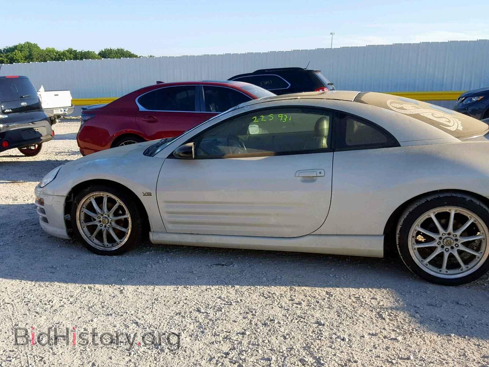 2001 MITSUBISHI ECLIPSE - VIN: 4A3AC84H91E223455 - Фото 9