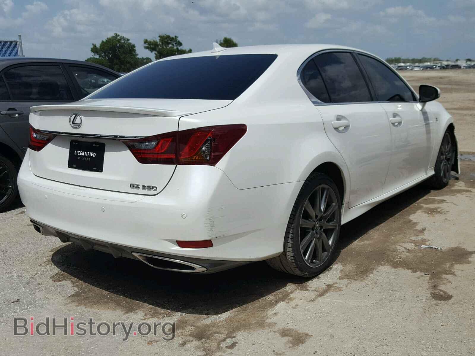 2013 LEXUS GS350 - VIN: JTHBE1BL7D5022947 - Фото 4