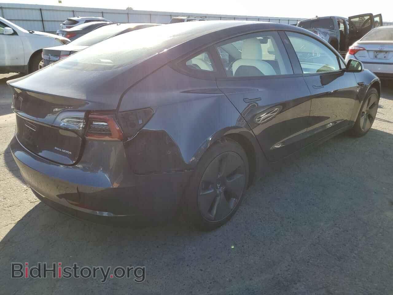 2022 TESLA MODEL 3 - VIN: 5YJ3E1EB4NF228123 - Фото 3