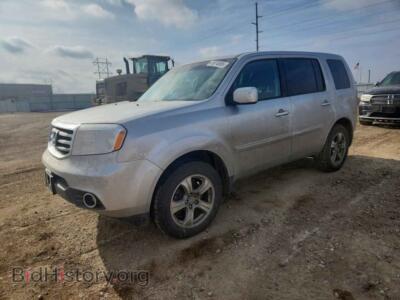 2013 Honda PILOT EXL, серебристый — VIN 5FNYF4H58DB078297, Copart