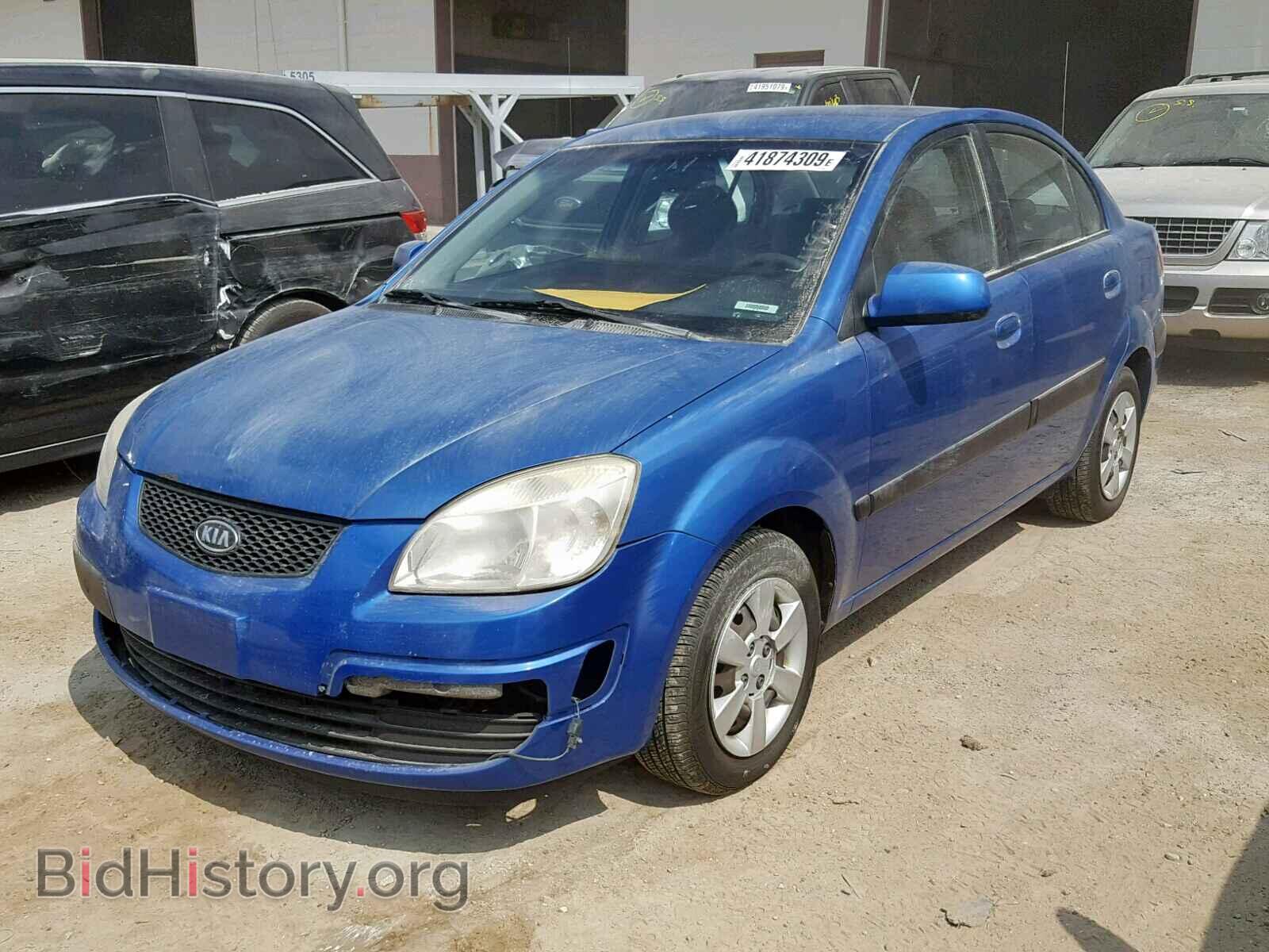 2007 KIA RIO BASE - VIN: KNADE123376248635 - Фото 2