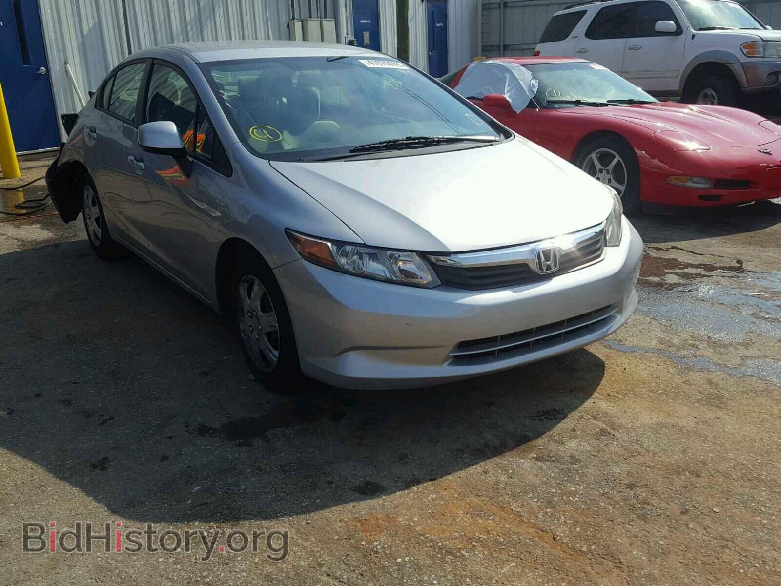 Фотография 19XFB2F59CE058316 - HONDA CIVIC LX 2012