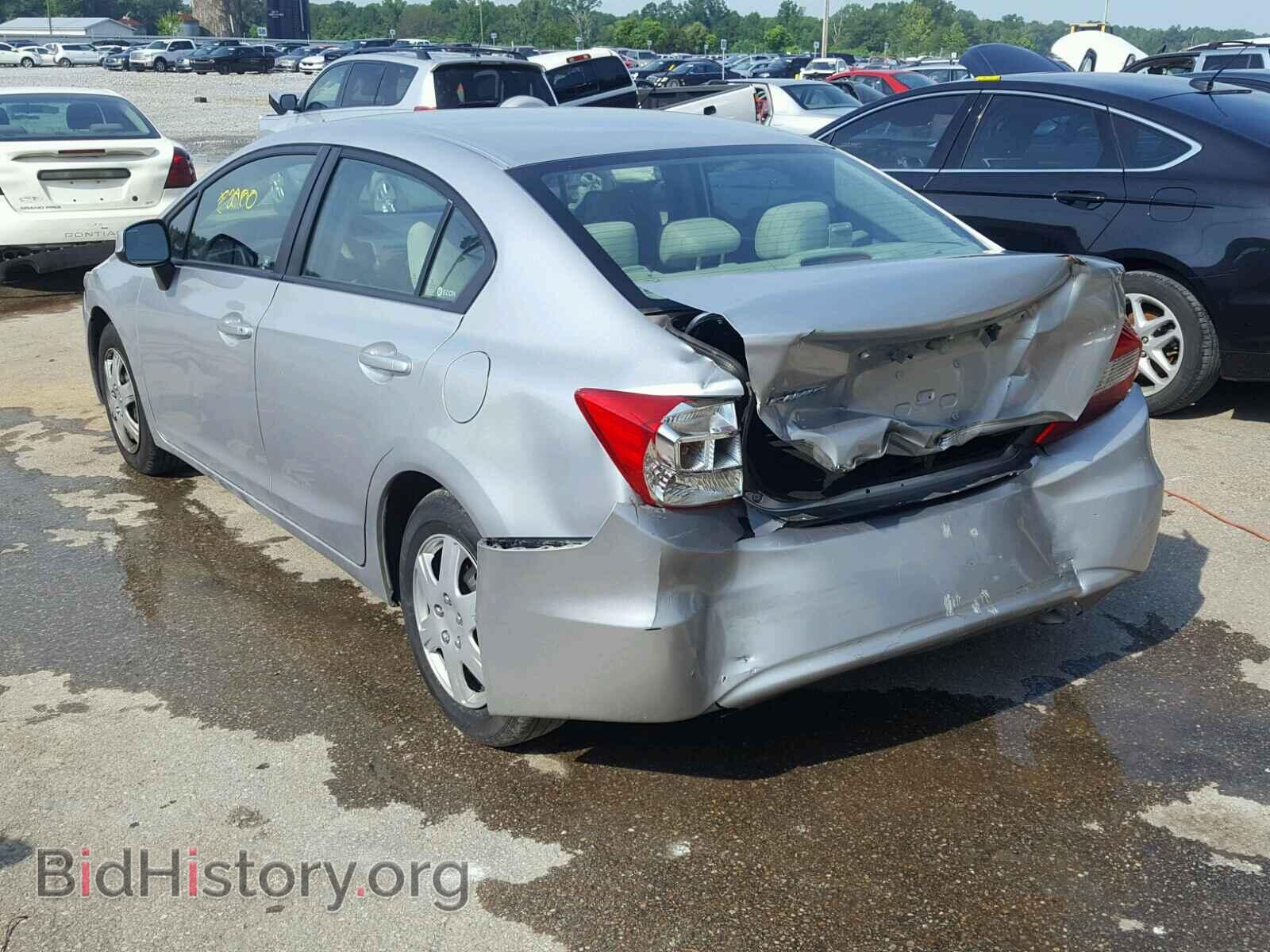 2012 HONDA CIVIC LX - VIN: 19XFB2F59CE058316 - Фото 3