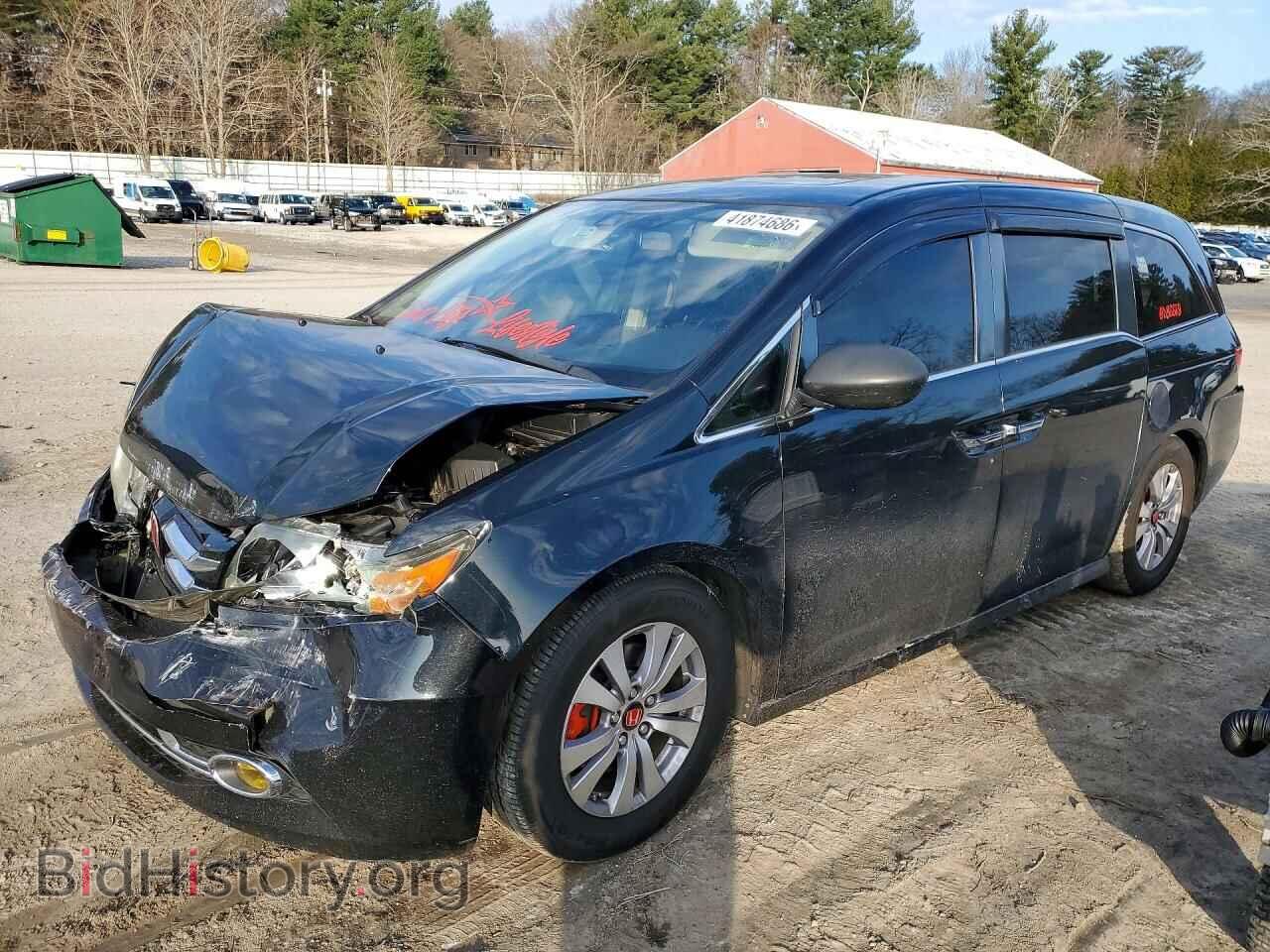 Фотография 5FNRL5H64GB077132 - HONDA ODYSSEY 2016