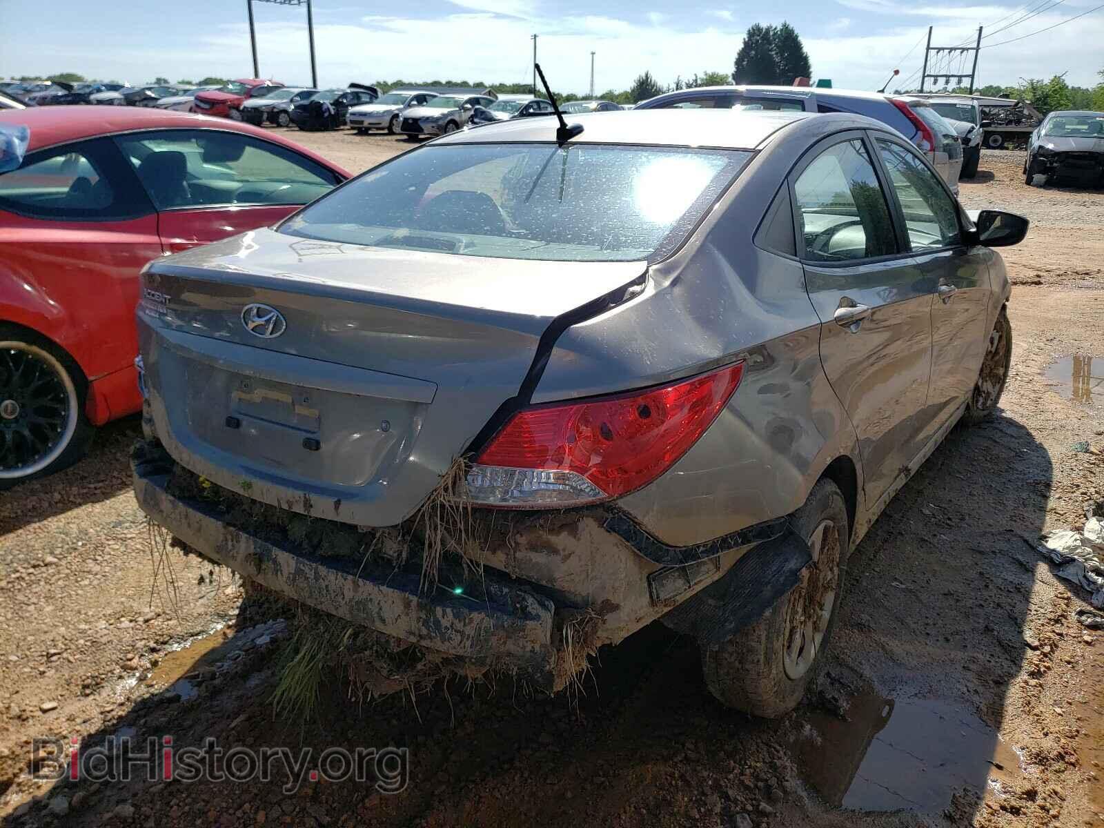 2014 HYUNDAI ACCENT - VIN: KMHCT4AE9EU636112 - Фото 4