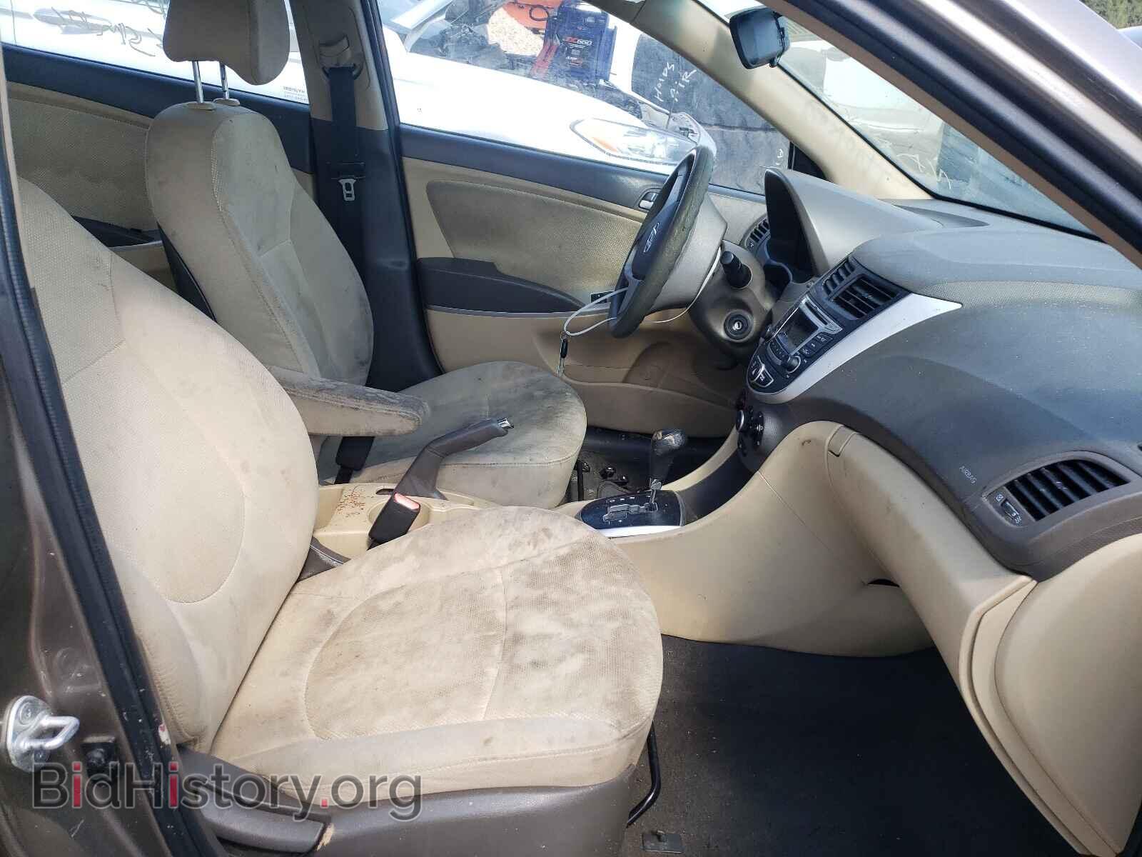 2014 HYUNDAI ACCENT - VIN: KMHCT4AE9EU636112 - Фото 5