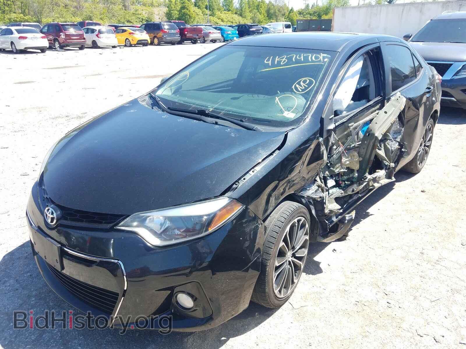 2014 TOYOTA COROLLA - VIN: 5YFBURHE1EP045740 - Фото 2