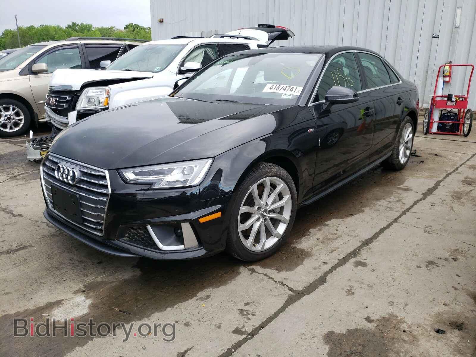 2019 AUDI A4 - VIN: WAUENAF44KA073938 - Фото 2