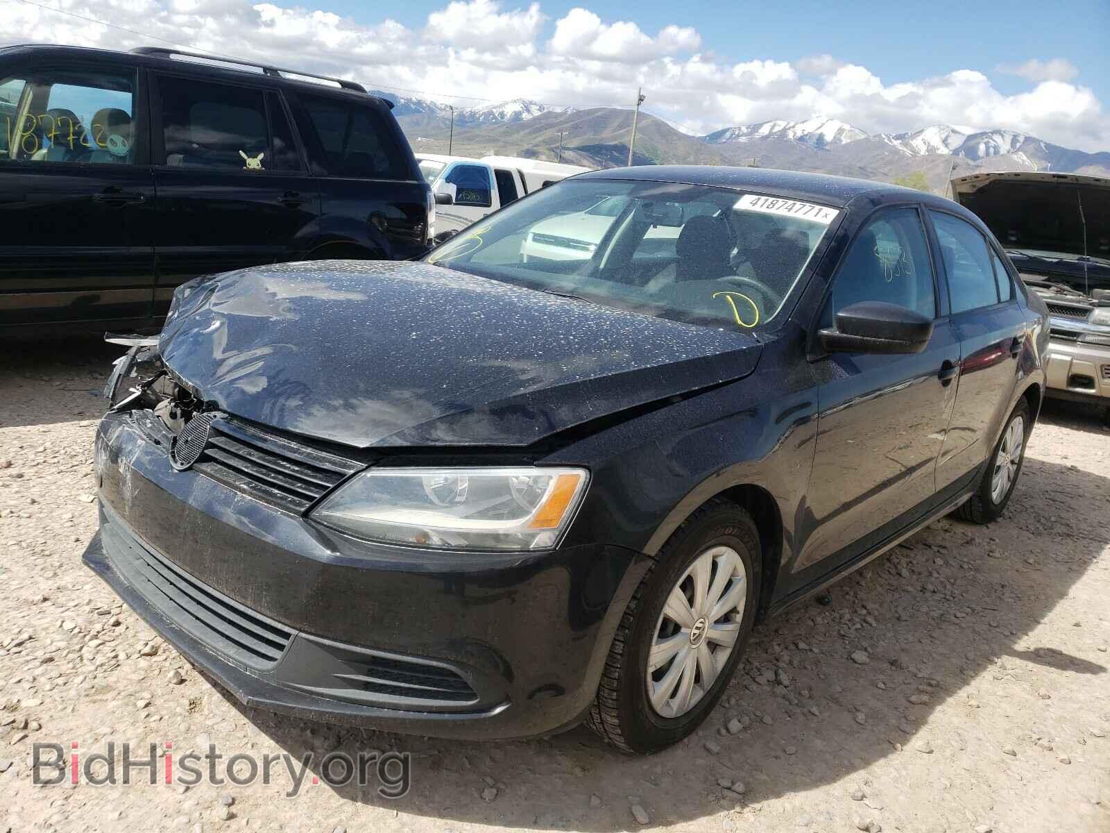 2014 VOLKSWAGEN JETTA - VIN: 3VW2K7AJ3EM443893 - Фото 2