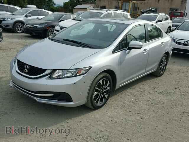 2014 HONDA CIVIC - VIN: 2HGFB2F86EH536257 - Фото 2